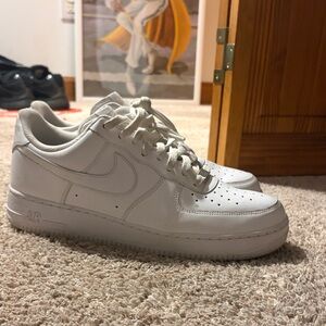 Nike White Low-Top Sneakers